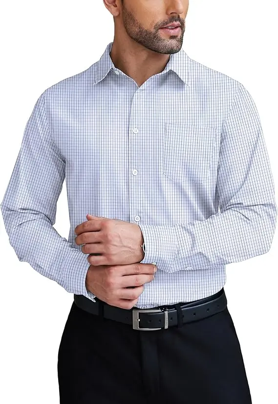 Rivo Long Sleeve Middle Plaid Shirt