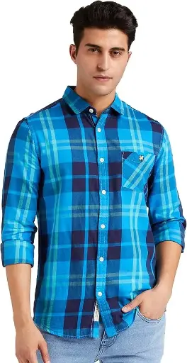 Rivo Checkered Regular Fit Shirt