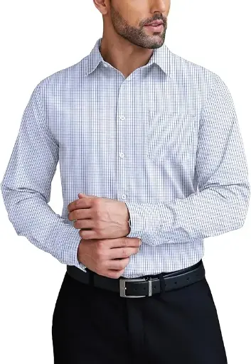 Rivo Long Sleeve Middle Plaid Shirt